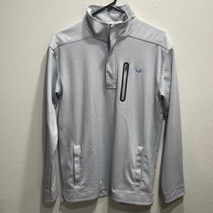 Southern Marsh FieldTec™ Ridgeway Performance Pullover - Light Gray